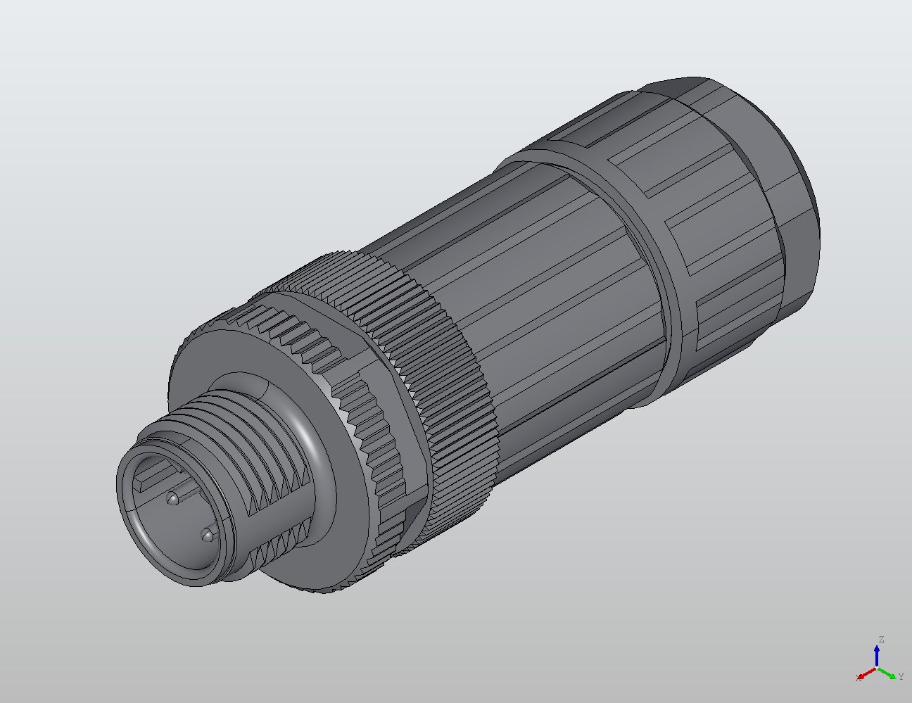 M12 Round Plug Connector Field Wireable (Cage-Clamp Terminals) Straight Male 914307 - Field Wireable industrial connector M12 Round Plug Connector Field Wireable (Cage-Clamp Terminals) Straight Male 914307 - Field Wireable industrial connector