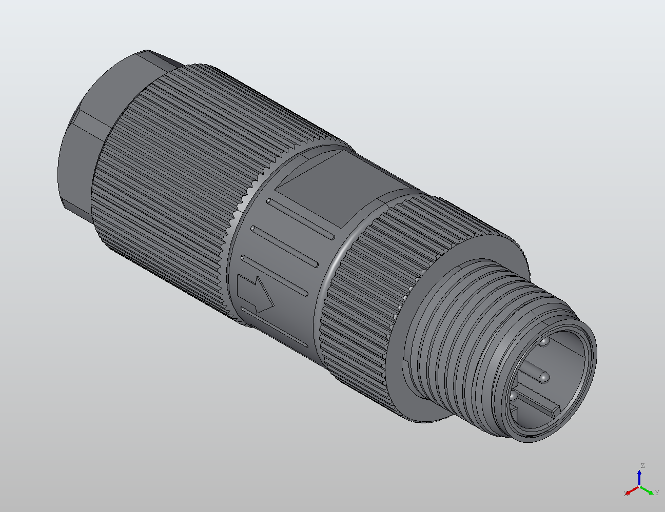 M12 Round Plug Connector Field Wireable (Crimp Terminals) Straight Male 917942 - Field Wireable industrial connector M12 Round Plug Connector Field Wireable (Crimp Terminals) Straight Male 917942 - Field Wireable industrial connector