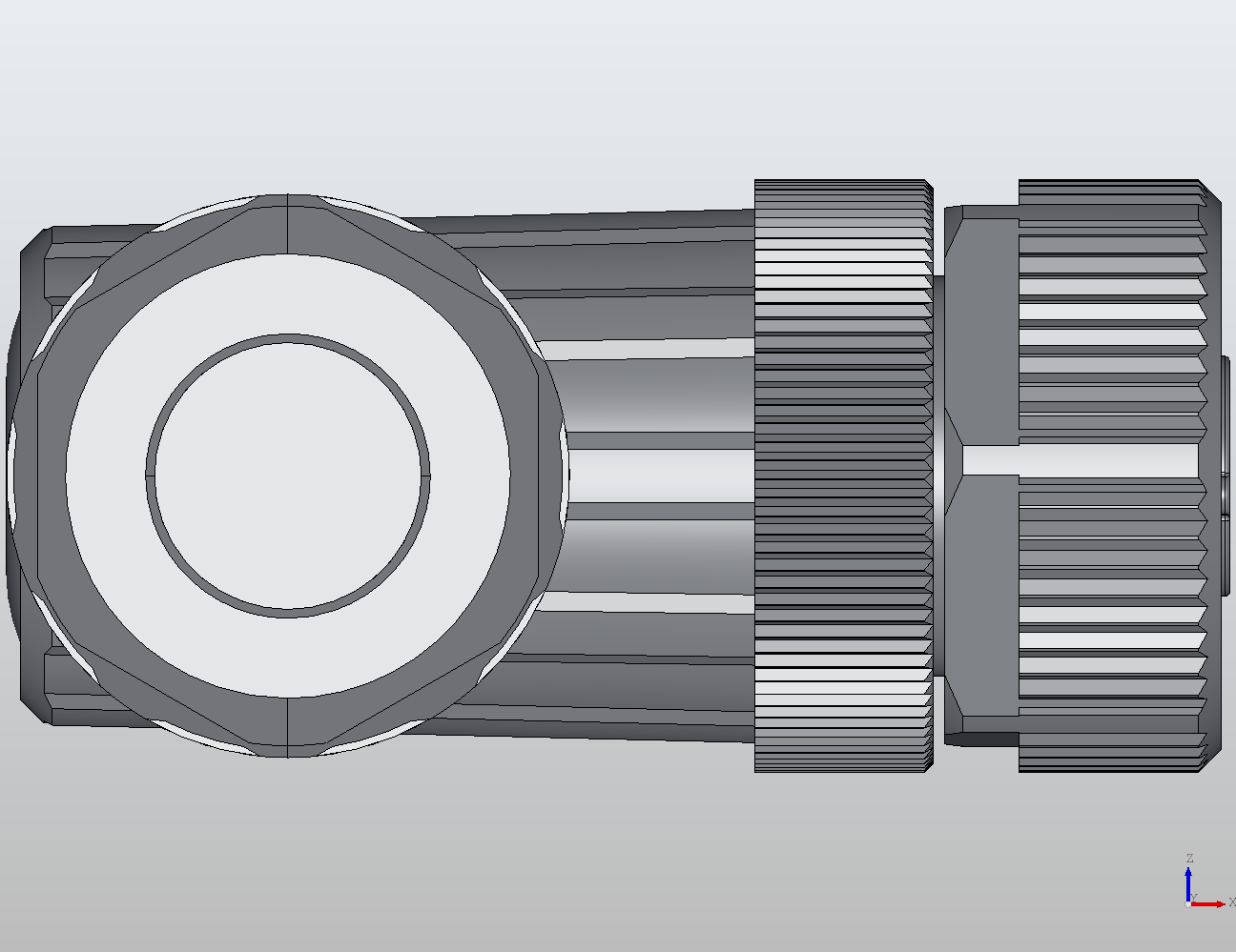 M12 Round Plug Connector Field Wireable (Screw Terminals) 90° Female 913021 - technical drawing