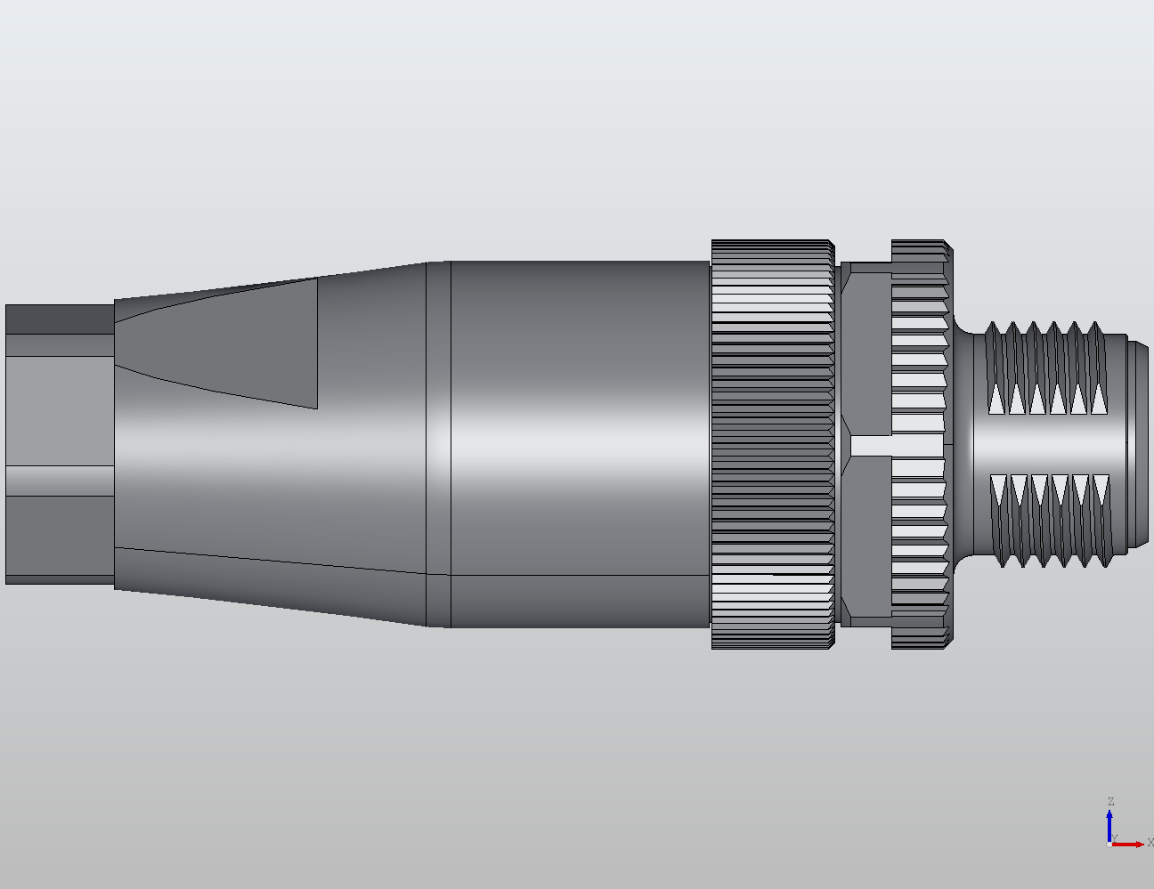 M12 Round Plug Connector Field Wireable (Screw Terminals) Straight Male 912702 - technical drawing