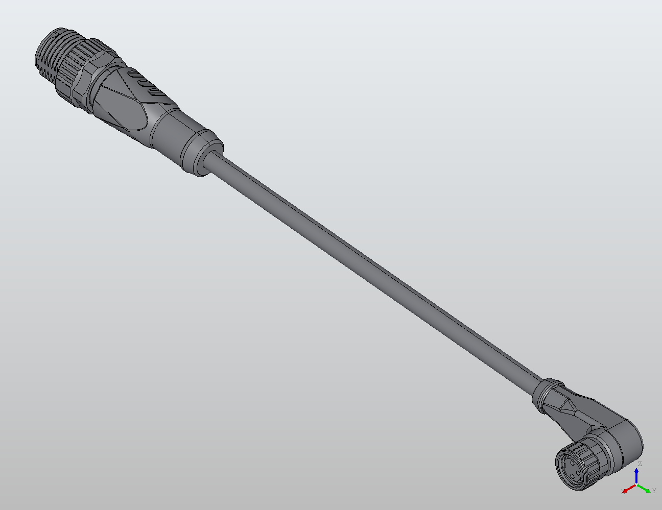 M12 Round Plug Connector M12-M8 Connection Cable Straight/90° Male/Female 940601 - Double-Ended Cable industrial connector M12 Round Plug Connector M12-M8 Connection Cable Straight/90° Male/Female 940601 - Double-Ended Cable industrial connector