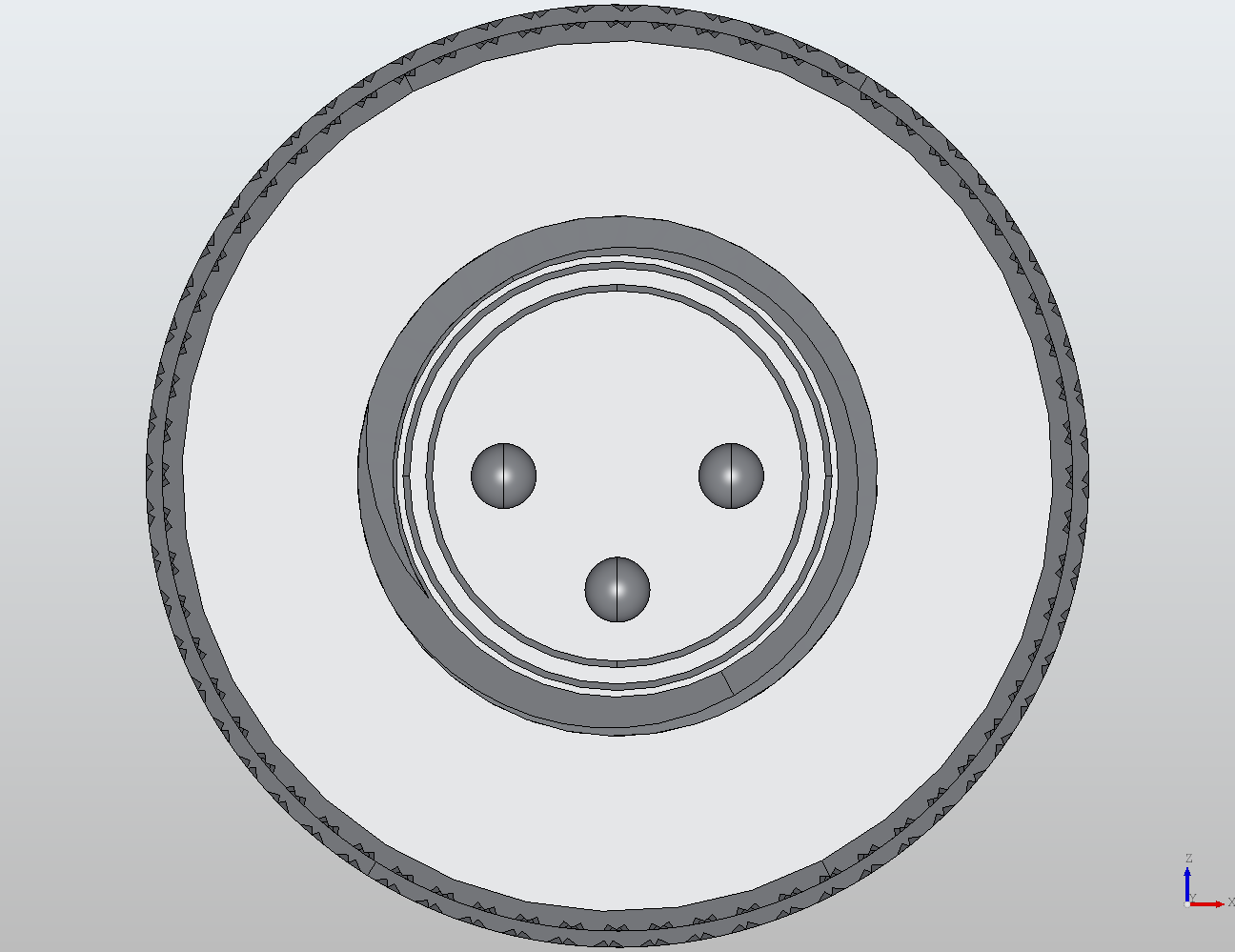 M8 Round Plug Connector Field Wireable (Screw Terminals) Straight Male 908641 - technical drawing