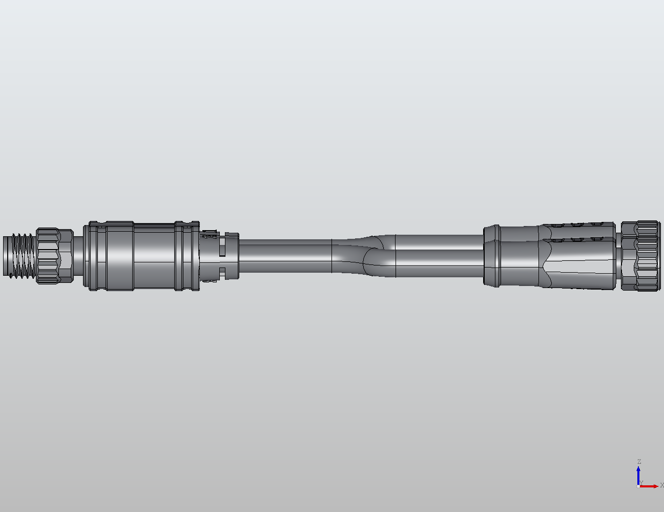 M8 Round Plug Connector M8-2m8 Connection Cable Y/Straight Male/Female 987011 - technical drawing