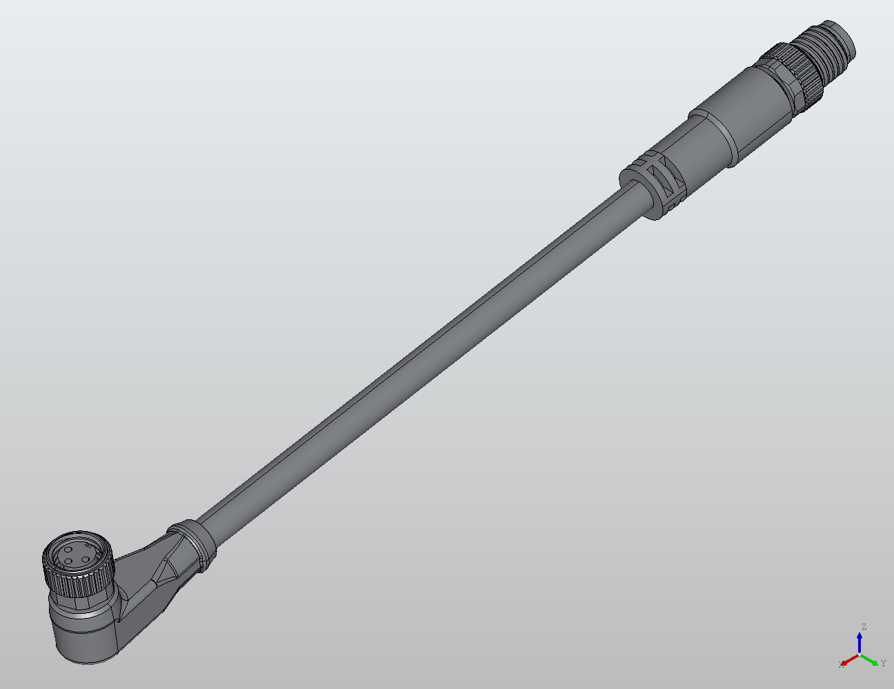 M8 Round Plug Connector M8-M8 Connection Cable (Shielded) Straight/90° Male/Female 988821 - Double-Ended Cable industrial connector M8 Round Plug Connector M8-M8 Connection Cable (Shielded) Straight/90° Male/Female 988821 - Double-Ended Cable industrial connector