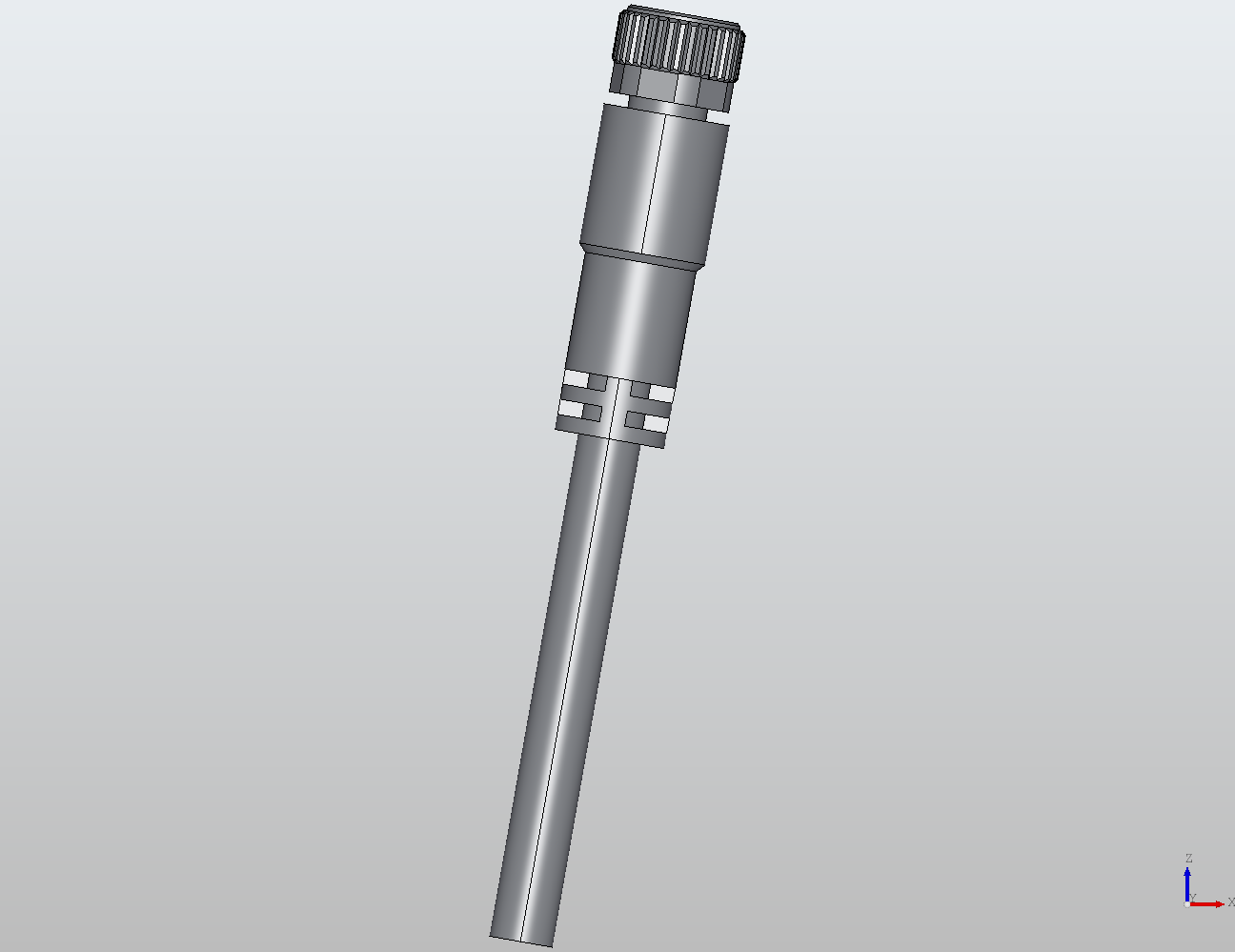 M8 Round Plug Connector Open Ended Wire (Shielded) Straight Female 908045 - technical drawing