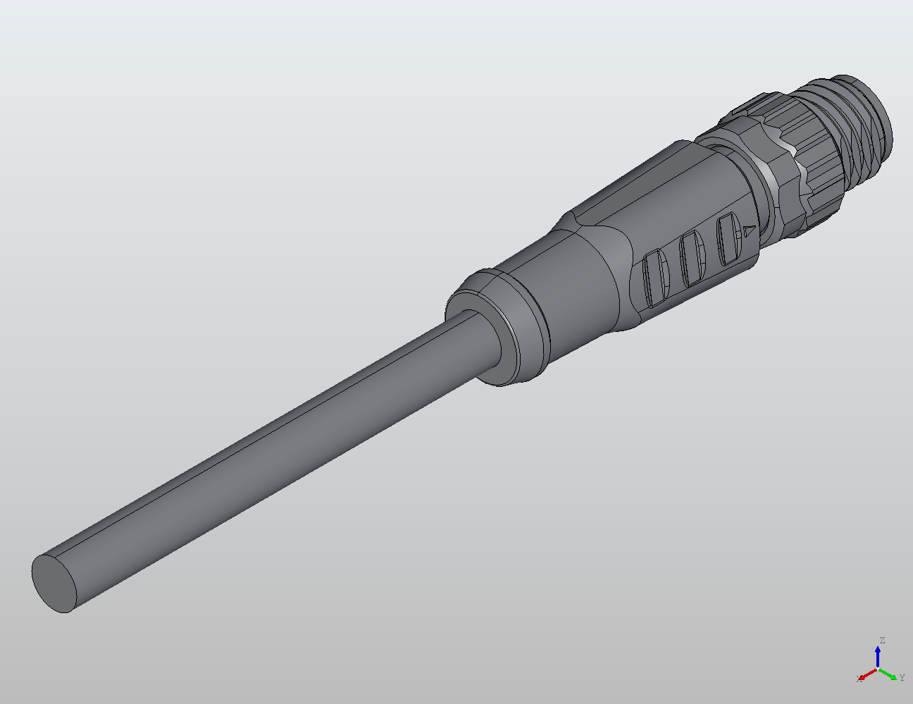 M8 Round Plug Connector Open Ended Wire Straight Male 908001 - Open Ended Cable industrial connector M8 Round Plug Connector Open Ended Wire Straight Male 908001 - Open Ended Cable industrial connector