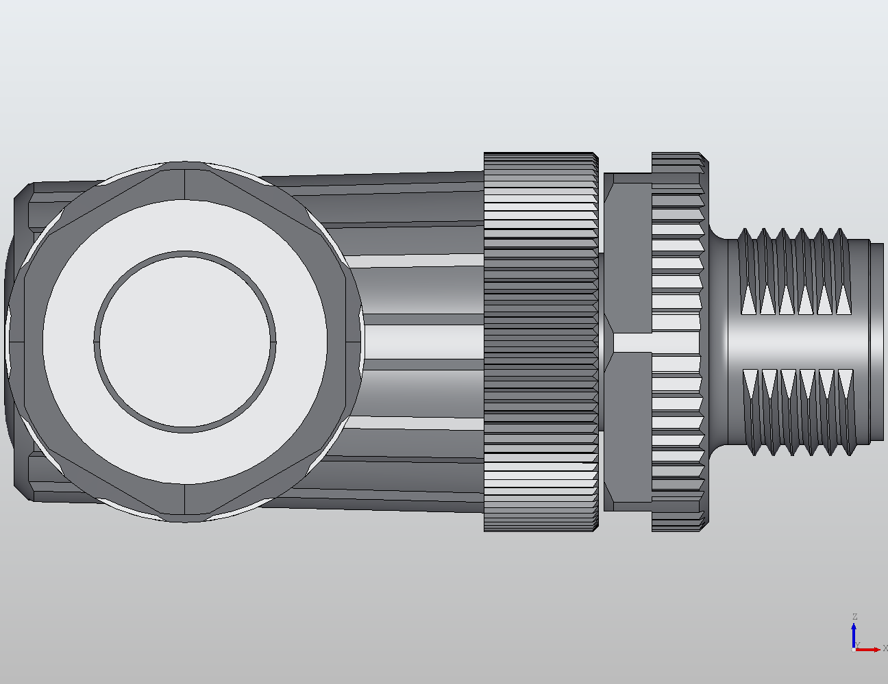 M12 Round Plug Connector Field Wireable (Screw Terminals) 90° Male 912071 - View 2