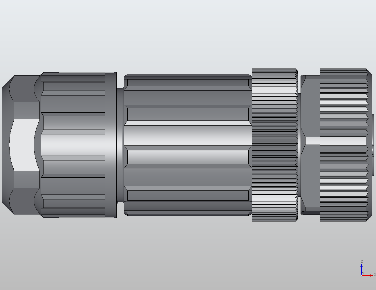 M12 Round Plug Connector Field Wireable (Cage-Clamp Terminals) Straight Female 912904 - technical drawing