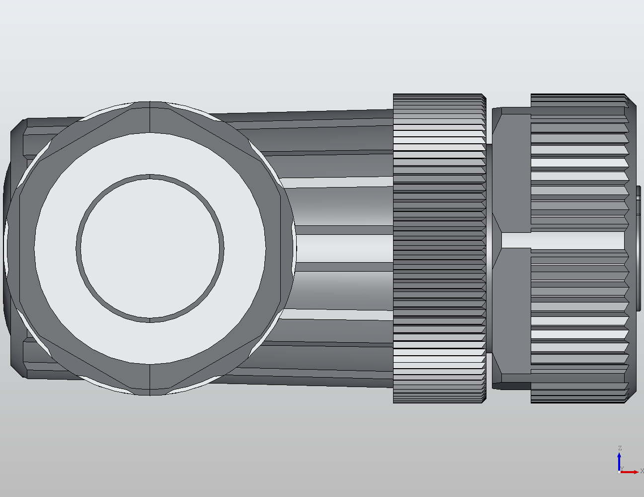 M12 Round Plug Connector Field Wireable (Screw Terminals) 90° Female 913041 - technical drawing