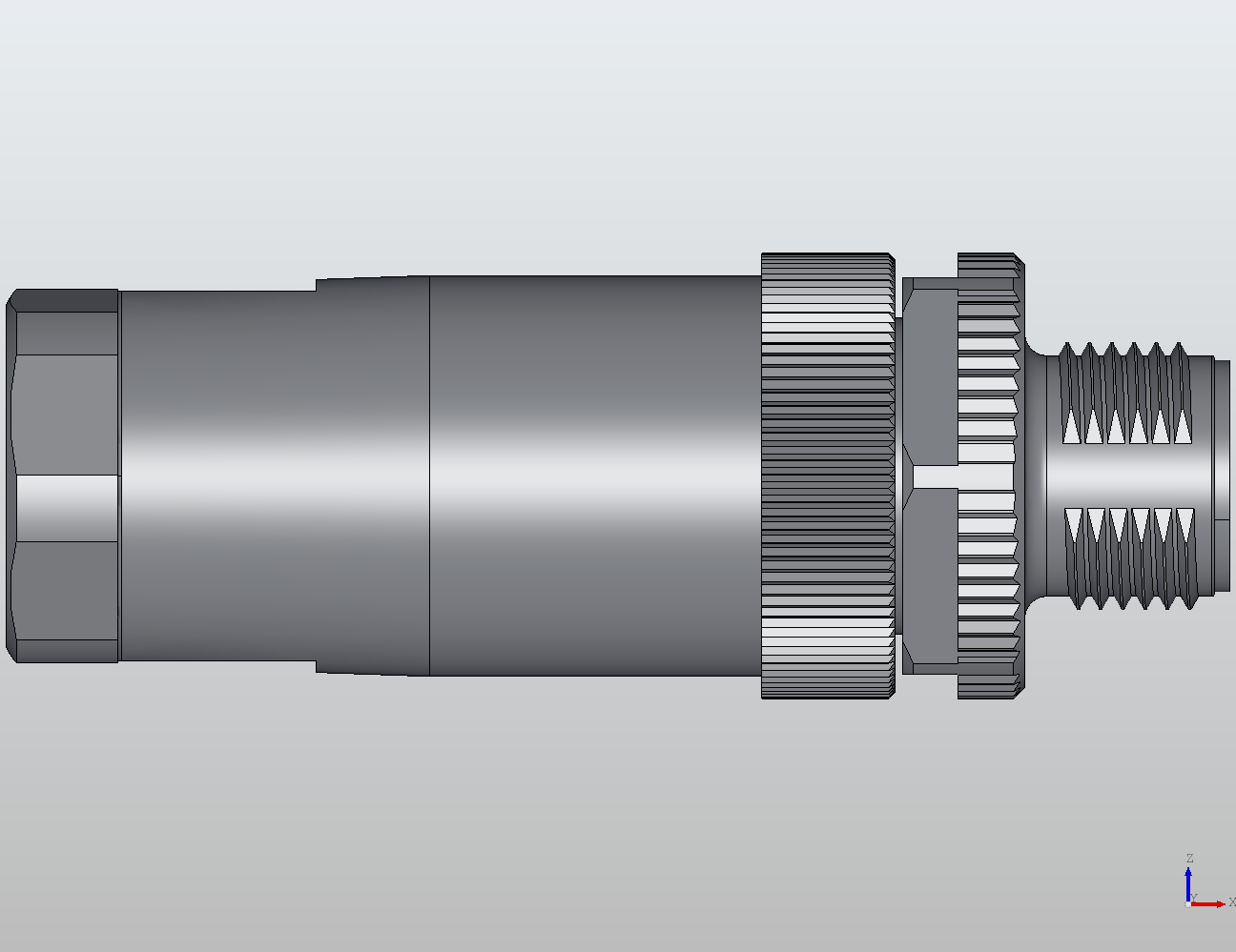 M12 Round Plug Connector Field Wireable (Screw Terminals) Straight Male 914007 - technical drawing