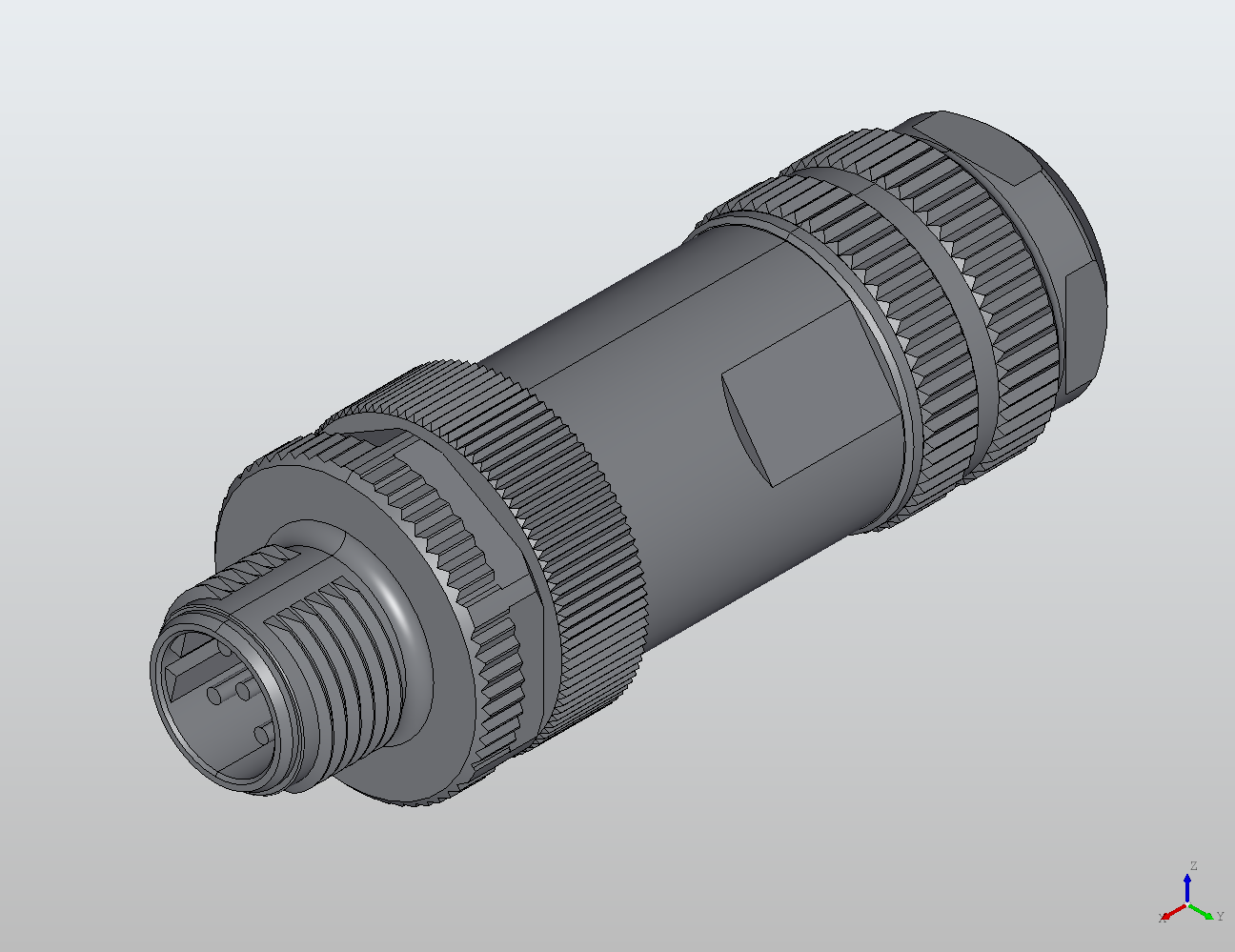 M12 Round Plug Connector Field Wireable (Cage-Clamp Terminals) Straight Female 914321 - Field Wireable industrial connector M12 Round Plug Connector Field Wireable (Cage-Clamp Terminals) Straight Female 914321 - Field Wireable industrial connector