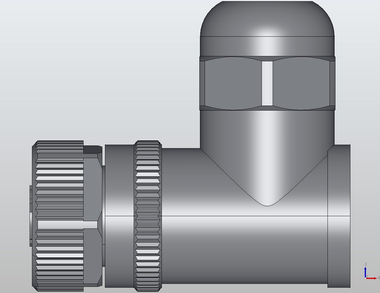 M12 Round Plug Connector Field Wireable (Screw Terminals) 90° Female 914661 - technical drawing