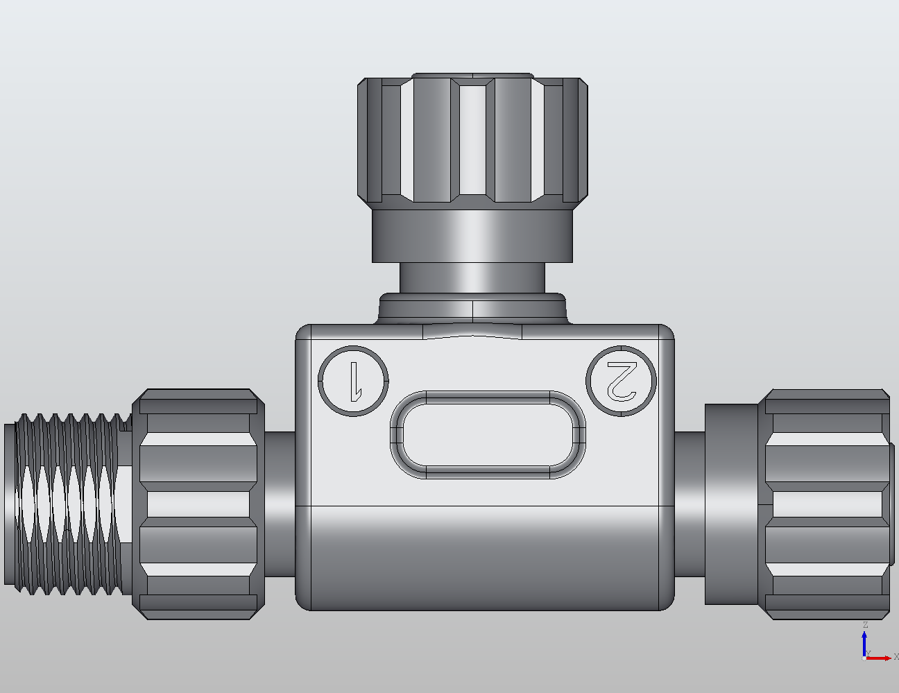 Y/T M12-2M12 T-Type Coupler Male to Female/Female 940061 - View 2