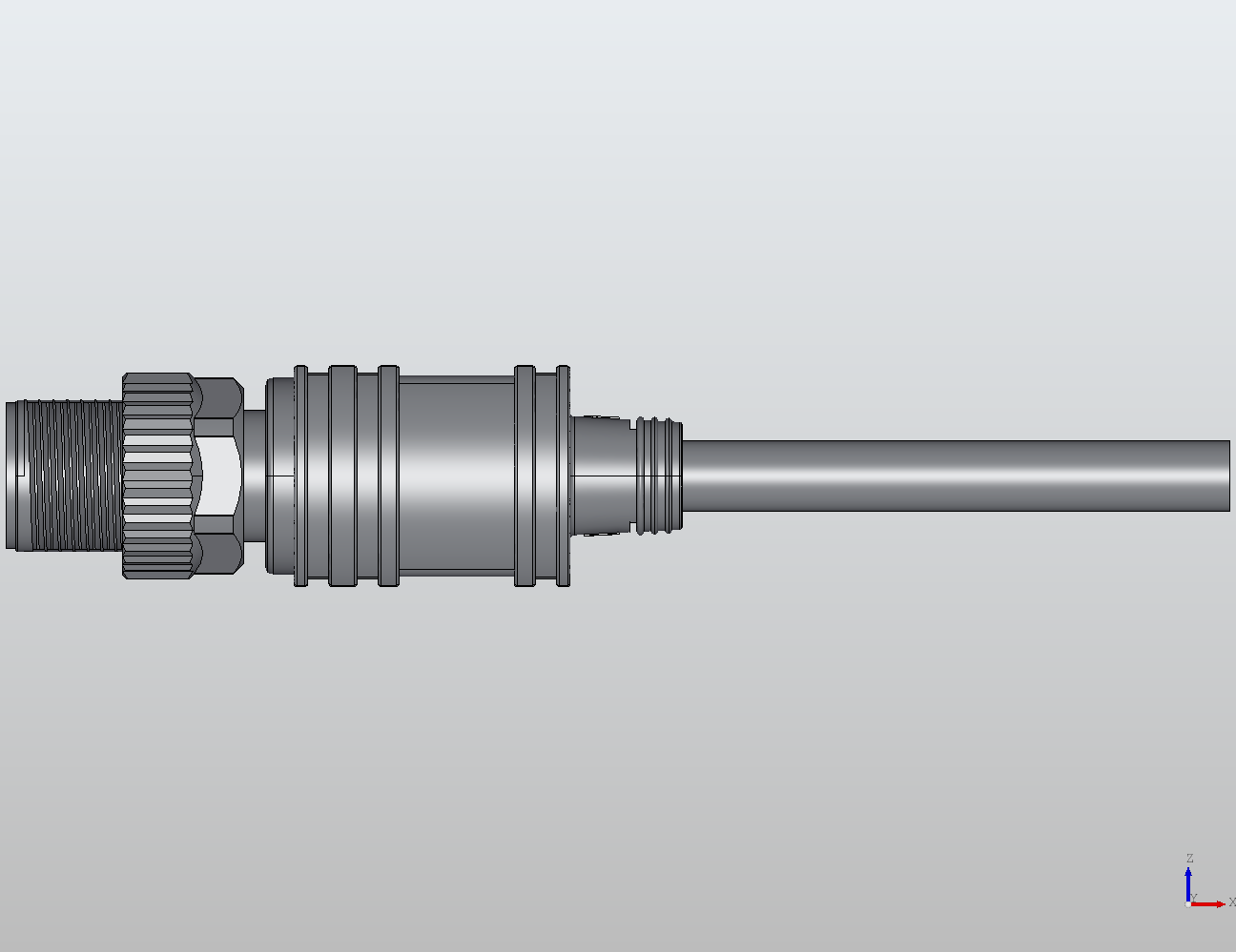 M12 Round Plug Connector M12-2 Open Ended Wire Connection Cable Y Distributor Male 940901 - technical drawing