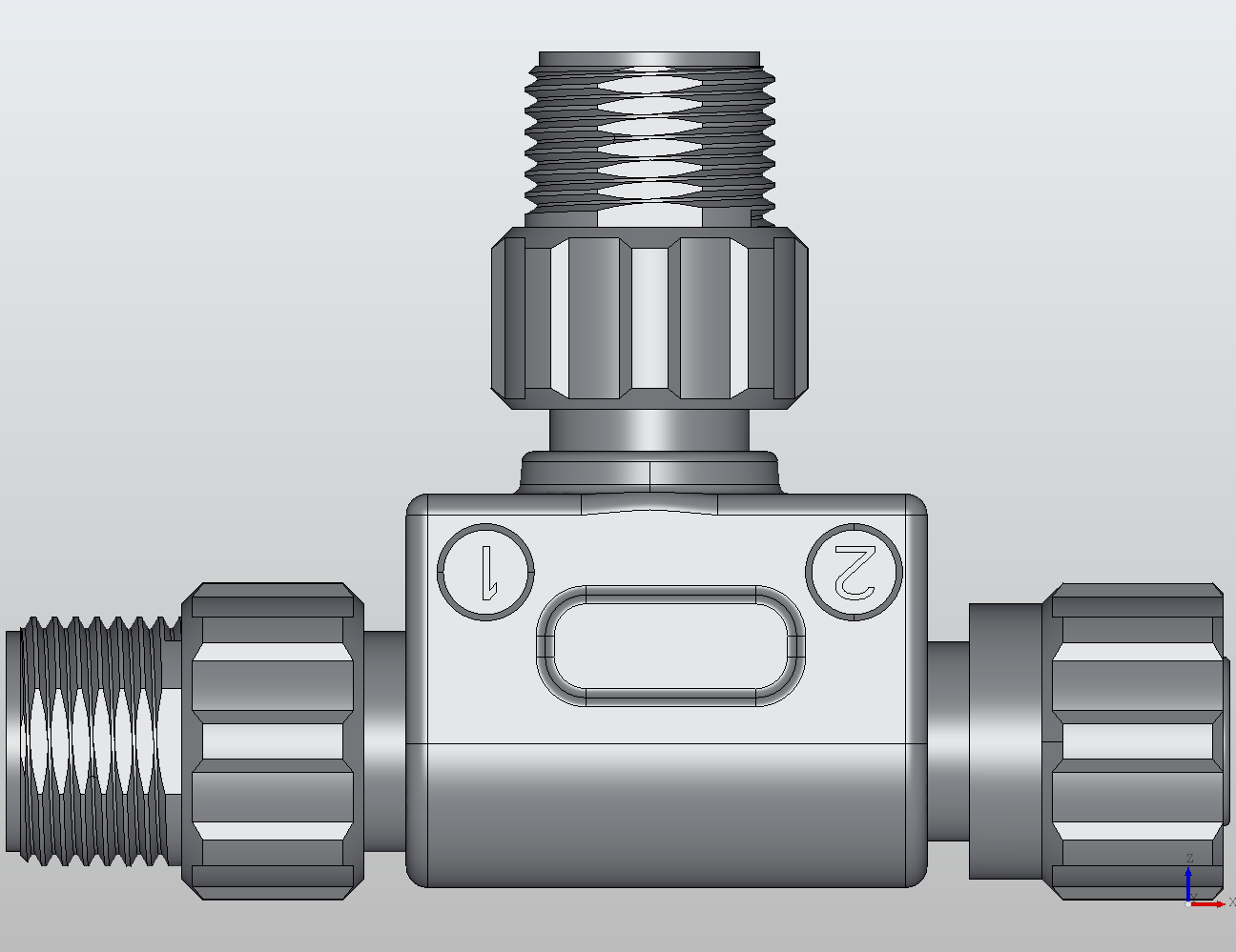 Y/T M12-2M12 T-Type Coupler (Shielded) Male to Male/Female 941061 - View 2
