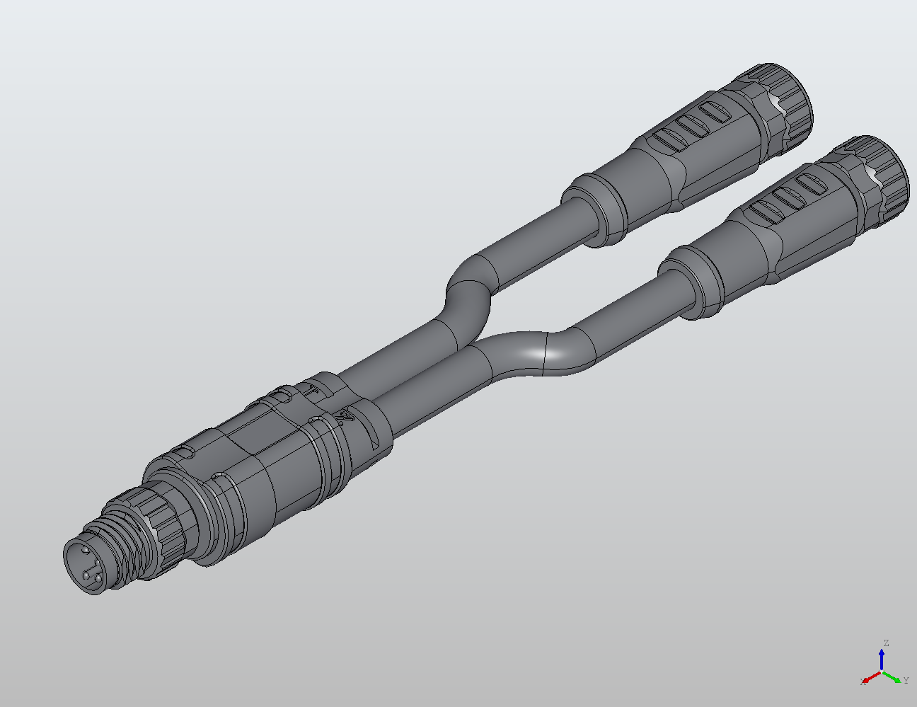 M8 Connectors Double-Ended Cable