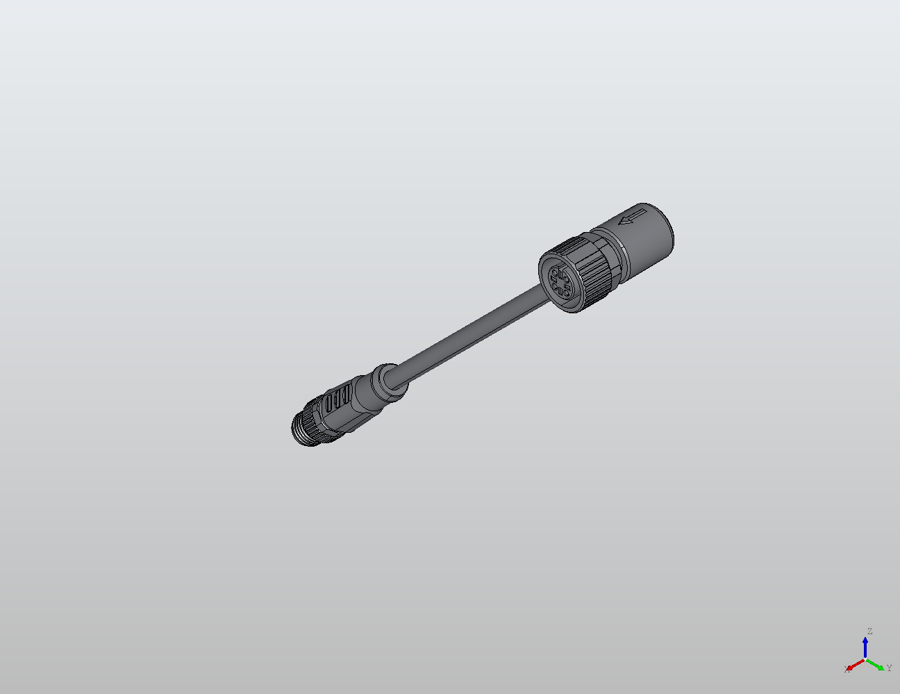 M8 Round Plug Connector M8-M12 Connection Cable Straight/90° Male/Female 988271 - Double-Ended Cable | MC-Element