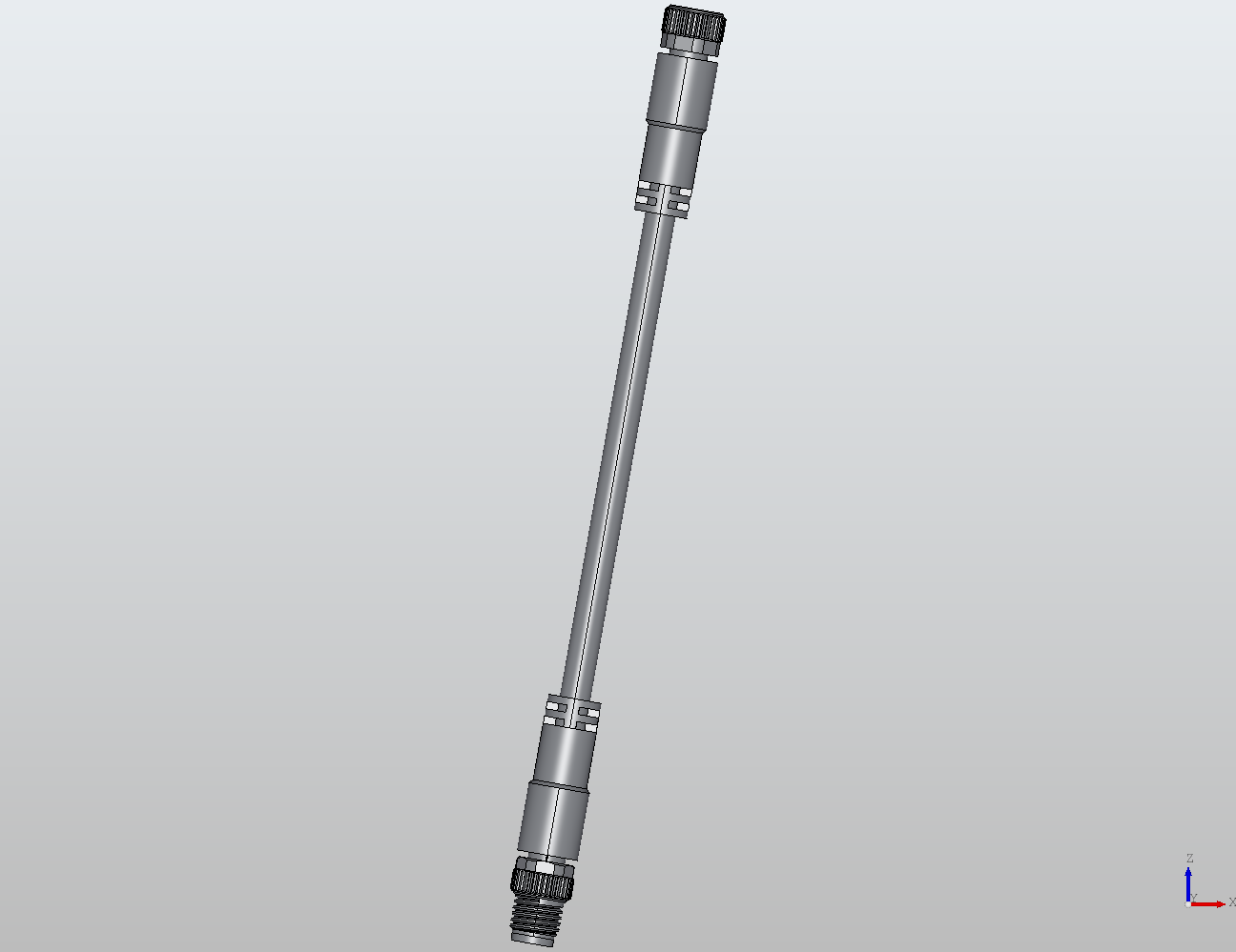 M8 Round Plug Connector M8-M8 Connection Cable (Shielded) Straight/Straight Male/Female 988801 - View 2
